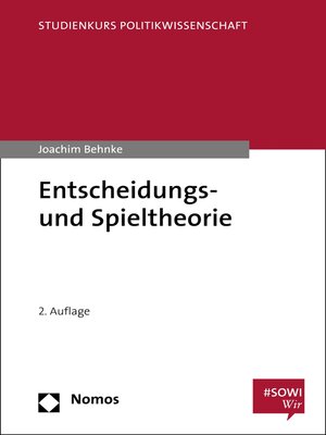cover image of Entscheidungs- und Spieltheorie